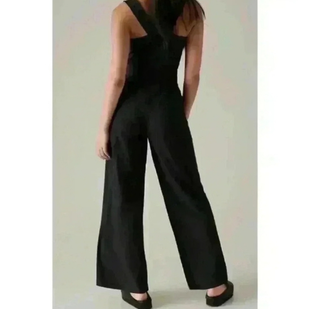 Athleta Savannah JumpSuit Black SzS - Picture 2 of 8